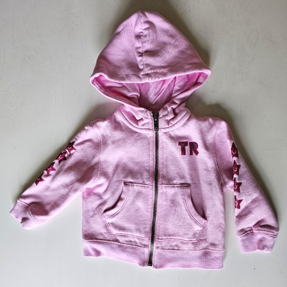 True Religion Baby Zip Hoodie Size 9m